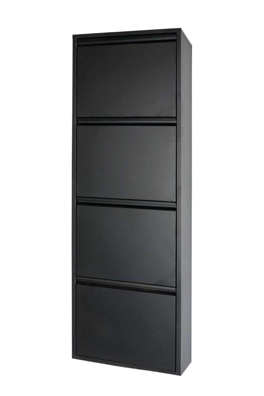 Pantofar, Hanah Home, Marino 4, 50x137x15 cm, Metal, Negru - imagine 4